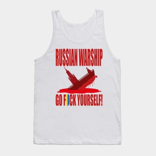 Russian Warship Go F*ck Yourself Tank Top